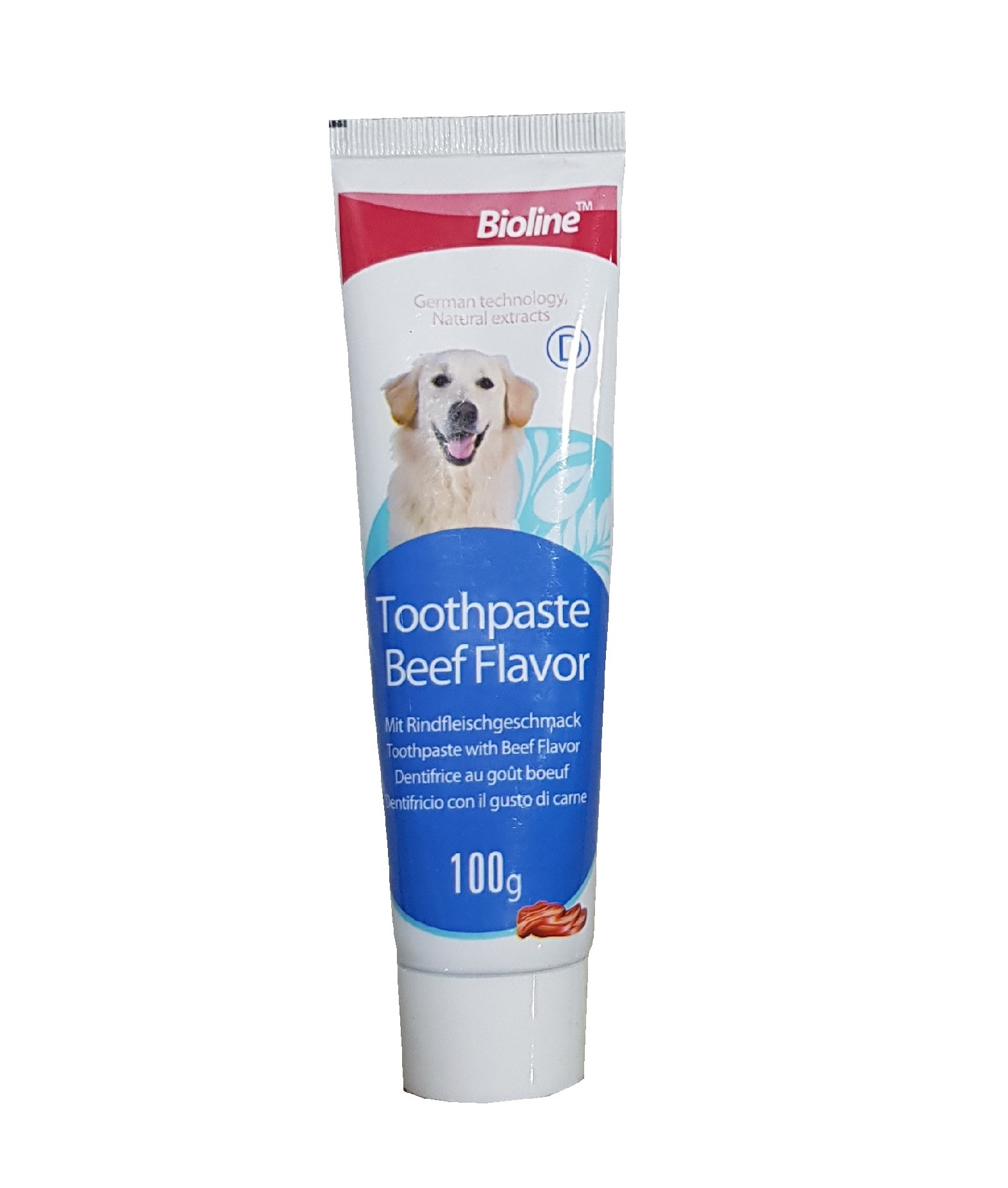 20200416_210440 Pasta Dental Para Perros Sabor Carne Bioline - Imagen 1