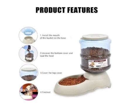 Dispensador 3,5 Kg Comida - Imagen 2