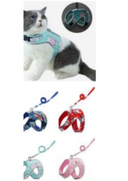 Arnés Para Gato Diseño Talla S #Fb857 - Imagen 2