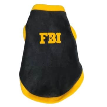 Ropa Capa De Polar Fbi Talla 7