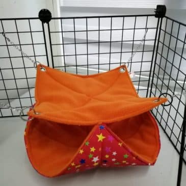 Hamaca Doble Para Mascotas Pequeñas #1755 ERG - Imagen 2