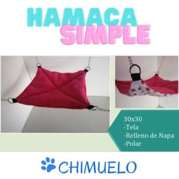 Hamaca Simple Con Polar #1801 ERG - Imagen 2