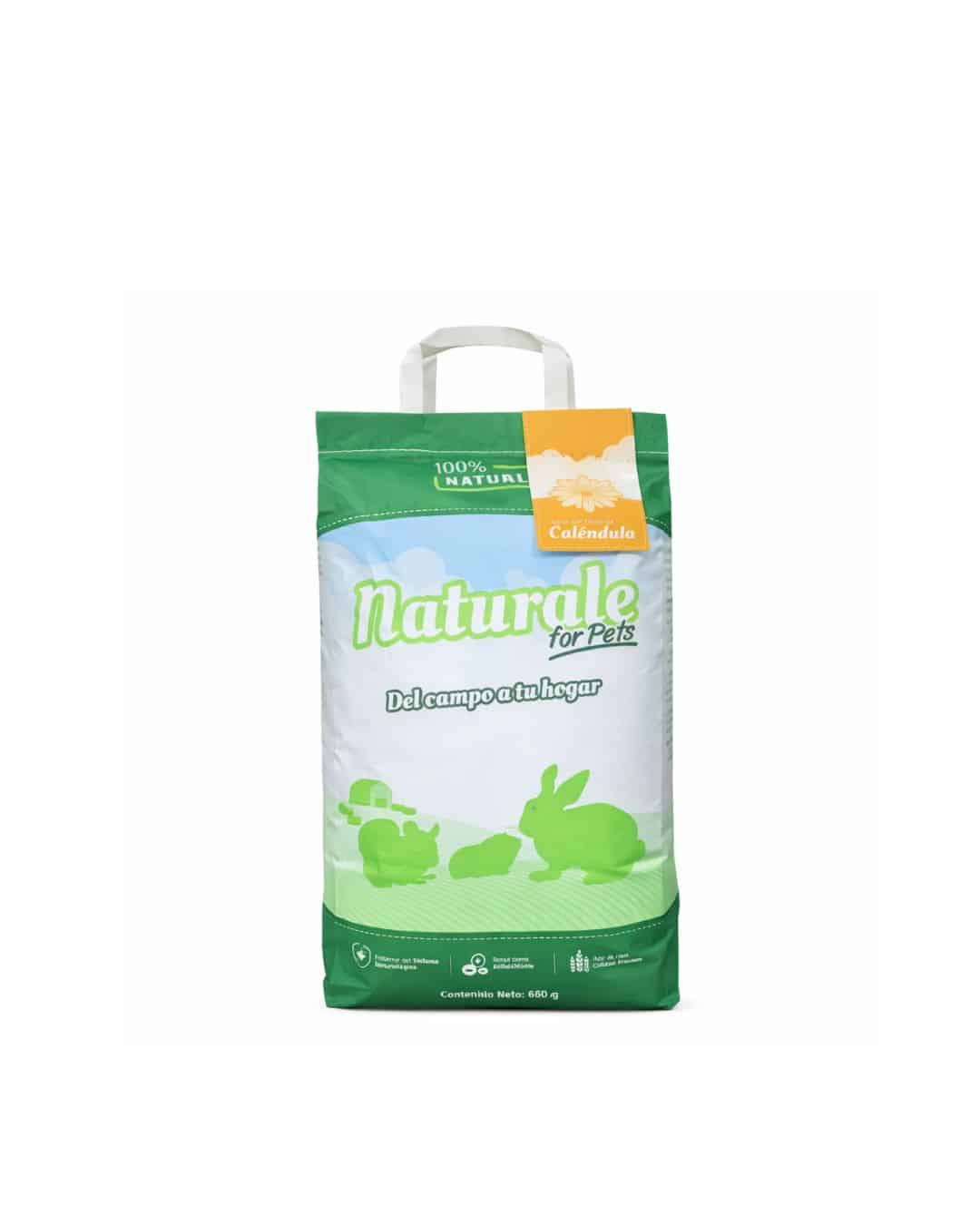 heno calendula Heno Ballica y Flores de Caléndula 600 g Naturale - Imagen 1