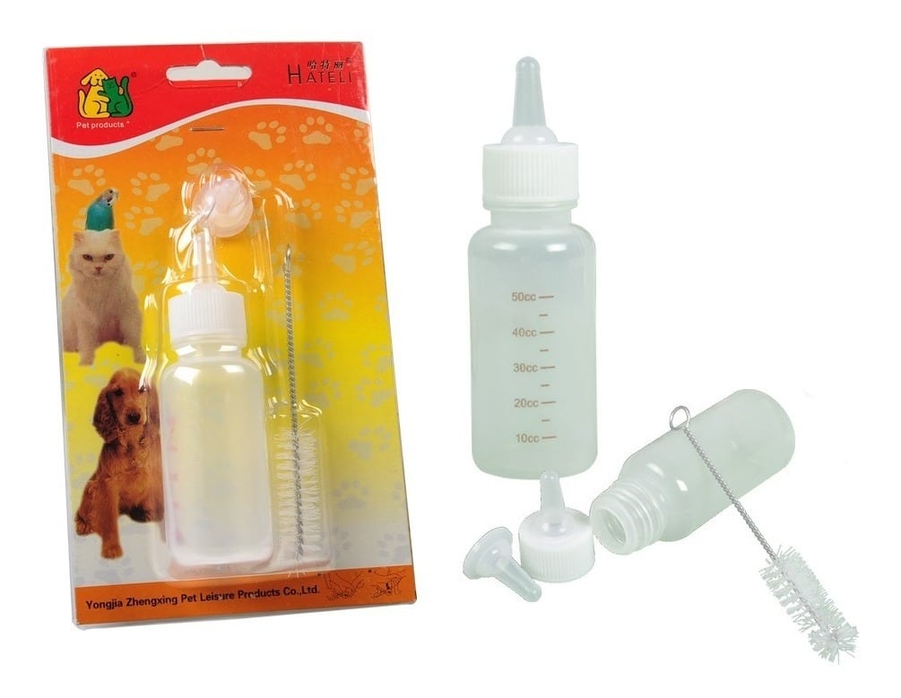 D_636931-MLC33052098954_112019-F.jpg Mamadera Para Cachorros 50Ml Con Limpiador FYN - Imagen 1