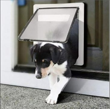 Puerta Para Mascotas Medianas 22,5x18cm #c406 - Imagen 3