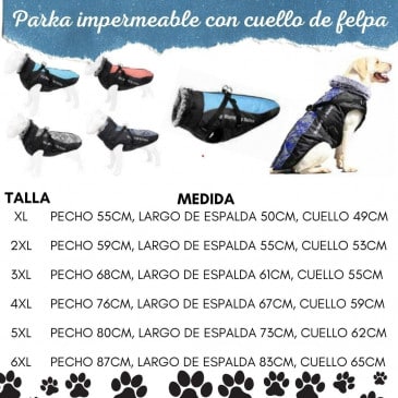 Parka Para Perro Grande #683-2xl - Imagen 2