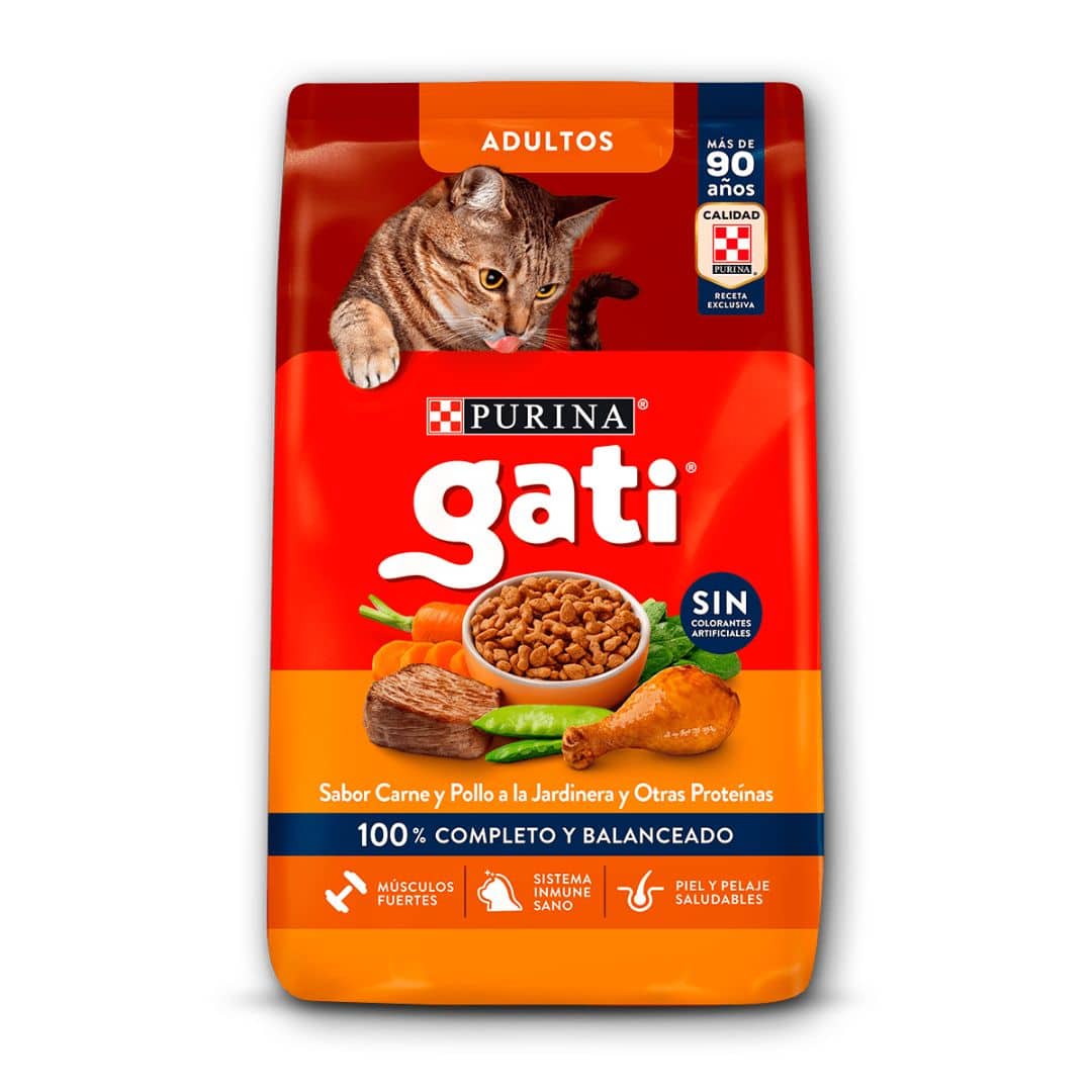 gati carne y pollo Gati Carne y Pollo a la Jardinera 15 Kg - Imagen 1