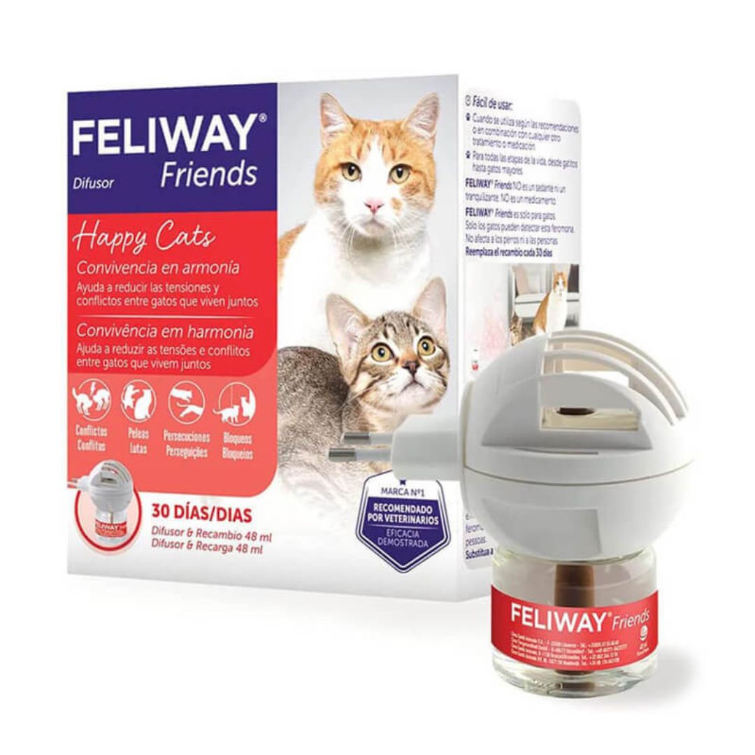 xr:d:DAF4yl9Iz3Y:271,j:251500141091649472,t:24041019 FELIWAY FRIENDS Difusor más Repuesto 48ML #1021946 - Imagen 1