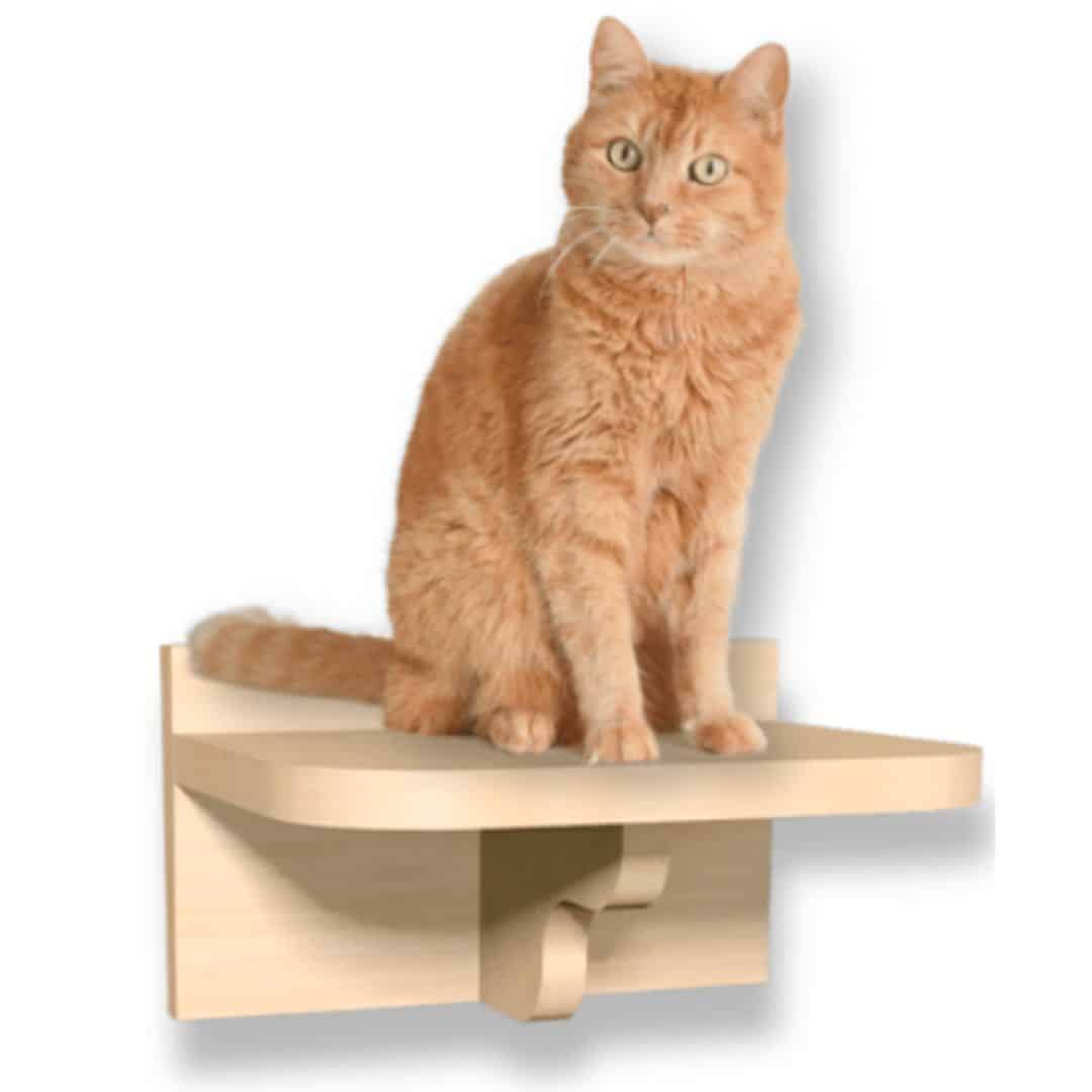 repisa KF8804 a Repisa de Madera Masisa para gatos - Imagen 1