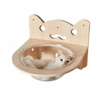 Repisa de Madera Masisa con Copula para gatos