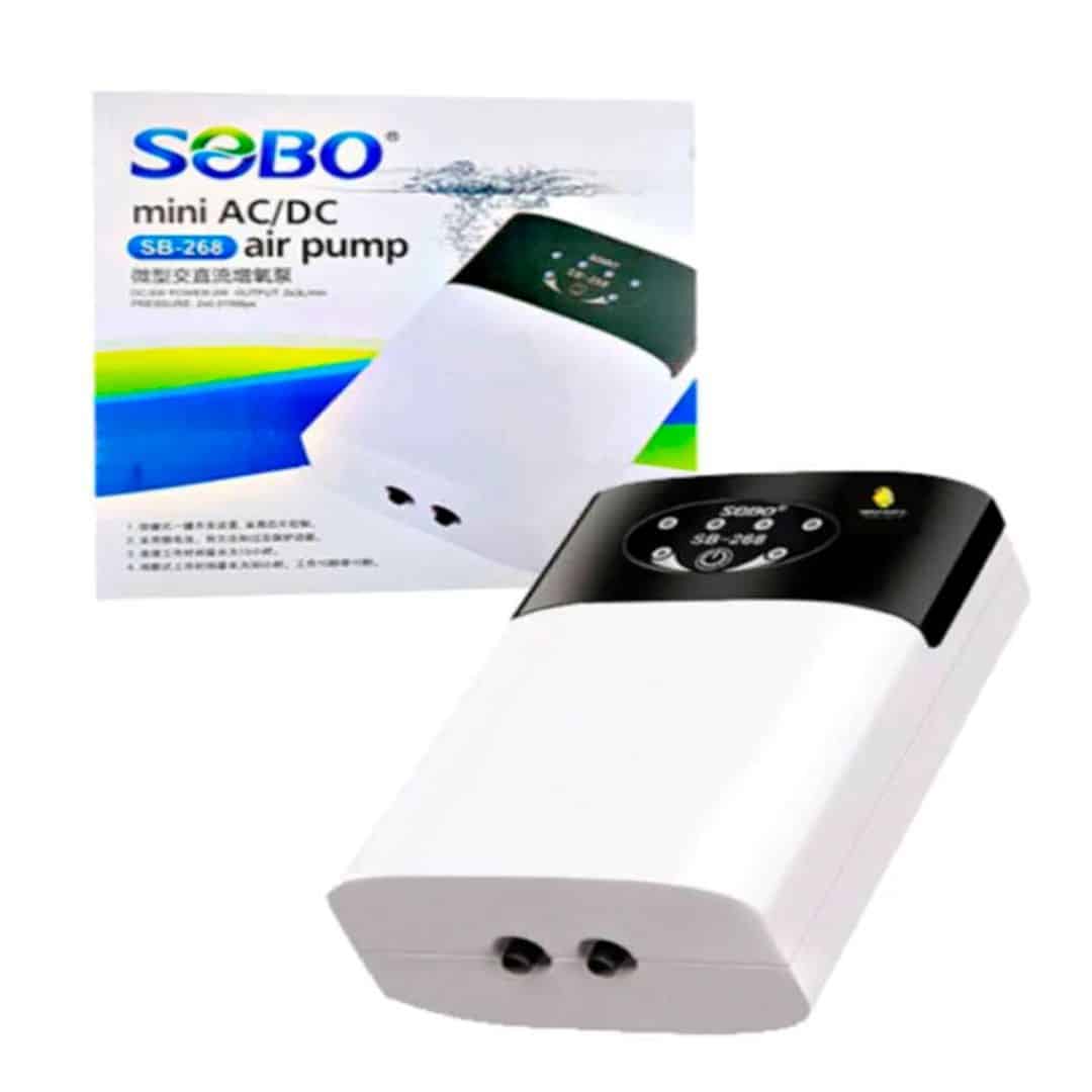 bomba de oxigeno SB-268 d Bomba Aire Portatil Carga Usb Sobo Sb268 LVL - Imagen 1