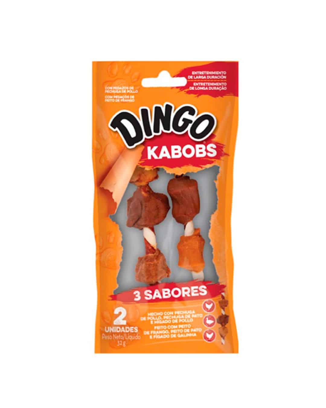 KABO DINGO TRIPLE FLAVOR KABOB 2PK - Imagen 1