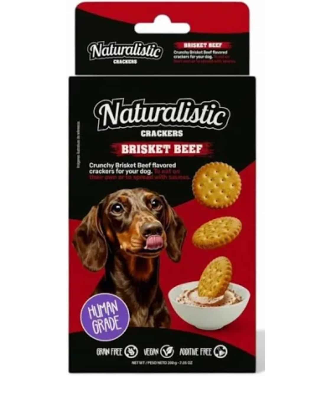 galleta beef GALLETAS CRACKERS BRISKET BEEF, 200 GR - Imagen 1