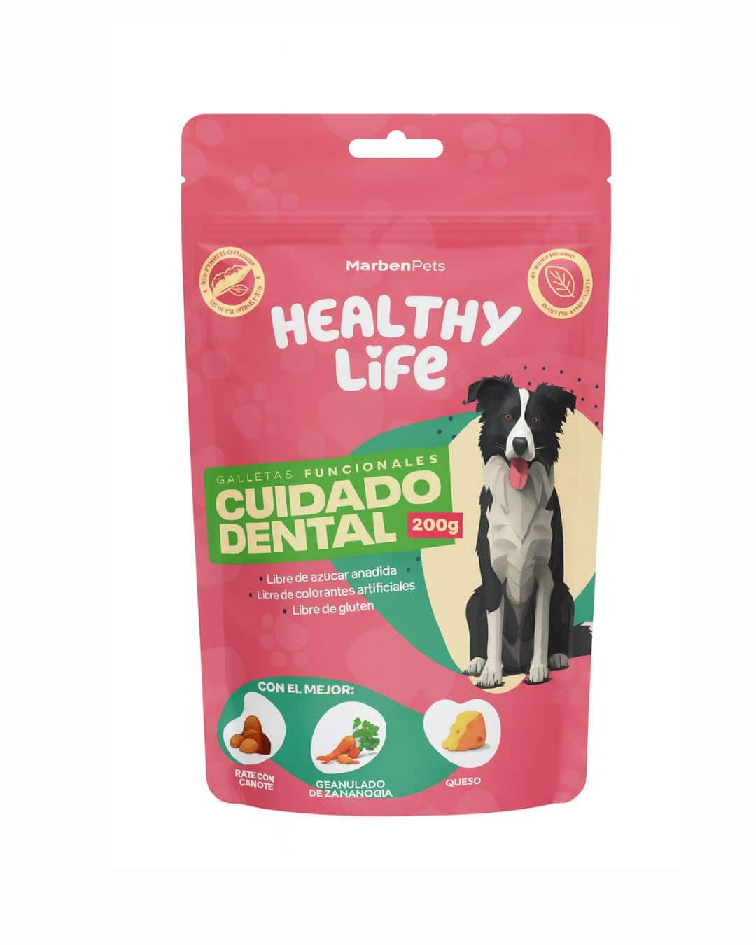 healthy Galletas Healthy Funcionales- Cuidado Dental 200g - Imagen 1