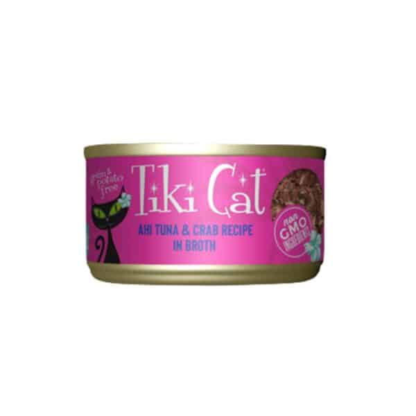 TIKI CAT GRILL ALIMENTO HUMEDO ATUN Y CANGREJO 80G